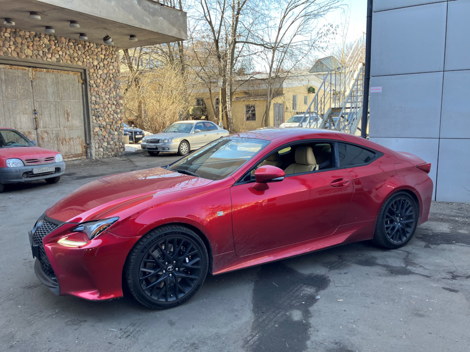 Премиальное спортивное купе Lexus RC350 (С10) с тормозами JBT, или, все аутентично, т.е. по-настоящему!